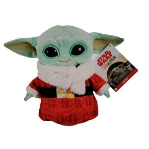 Star Wars: The Mandalorian Grogu Holiday Plush 2022